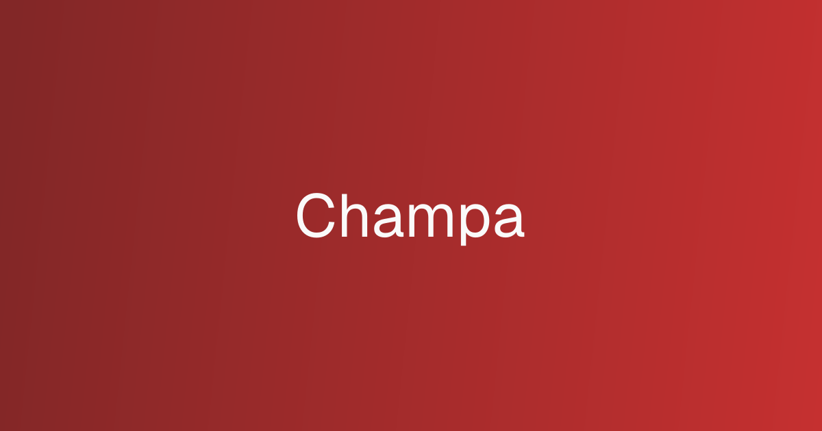 Champa cover